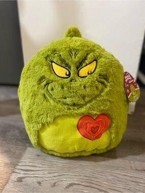 The Grinch 12" Original Squishmallows, Fuzz A Mallows Official Stuffed Plush